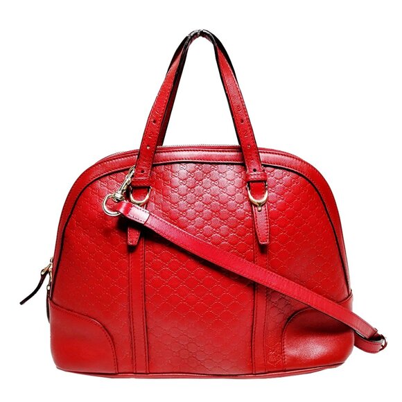 Gucci Crossbody and Shoulder Bag Red - Picture 2 of 11
